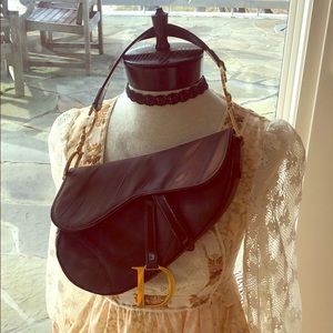 Christian Dior saddle bag